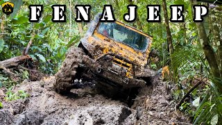 Muito Barro na Trilha da Fenajeep 2025 - Troller - Willys - F250 - Bandeirante