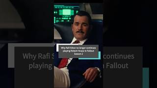 Why Rafi Silver no longer continues playing Robert House in Fallout Season 2  #usa