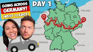 Crossing Germany - DAY 1 | Dutch Border to German Mountain Town 🇩🇪 |Food, Culture & Ruhrpott Vibes
