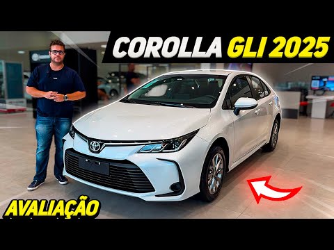 NOVO TOYOTA COROLLA GLI 2025 EM DETALHES