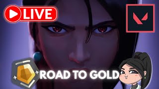 ROAD TO GOLD! | Valorant Live India 🔴 ( Ranked + Swift )