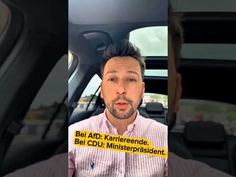 Wenn es die AfD wäre, gäbe es einen Riesen-Skandal! 😳