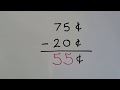 Money Addition and Subtraction Concepts