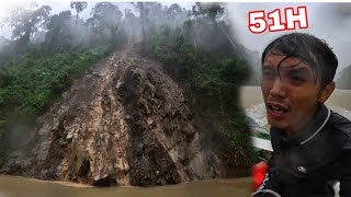 Sự Đáng Sợ Của  RỪNG MƯA | 51H Ngủ Rừng Trời Mưa Bão Săn Cá Rừng Làm Nơi Trú Ẩn Tìm Thức Ăn 