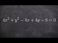 Ellipse Properties and Calculations