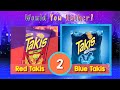 Choosing Your Favorite Snacks: A Fun Food Challenge