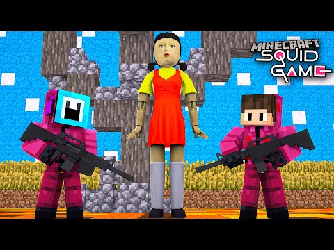 AKU NGADAIN SQUID GAME DI MINECRAFT!!!