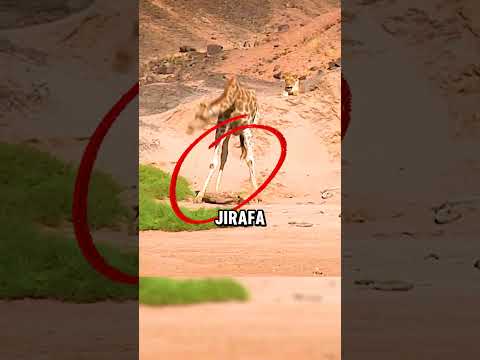 Leones atacan jirafa #animales #animals #vidasalvaje #mundoanimal  #animalessalvajes