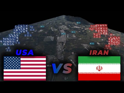 260.000 US ARMY vs 260.000 IRAN | WARNO