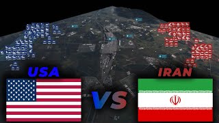 260.000 US ARMY vs 260.000 IRAN | WARNO
