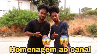FIZEMOS UMA TATUAGEM EM HOMENAGEM AO CANAL ( OLHEM COMO FICOU)
