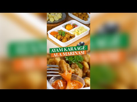 INI NIH, RESEP SATSET BEKAL ANAK SEKOLAH !  Ayam Karaage ala Marinasi 😍