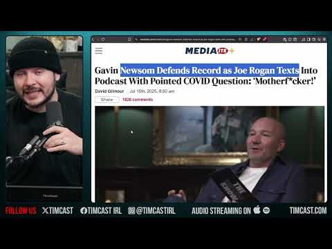 Joe Rogan NAILS Newsom On COVID, Shawn Ryan Asks Question On Democrats COVID Tyranny | Tim Pool