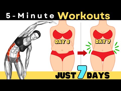 5 MINUTE FULL BODY FAT BURNER WORKOUT | DO THIS FOR 7 DAYS AND SEE WHAT HAPPENS!