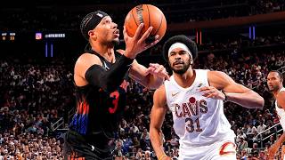 Josh Hart 26 Pts 5 Threes! Knicks Go Up 2-0 vs Cavs!
