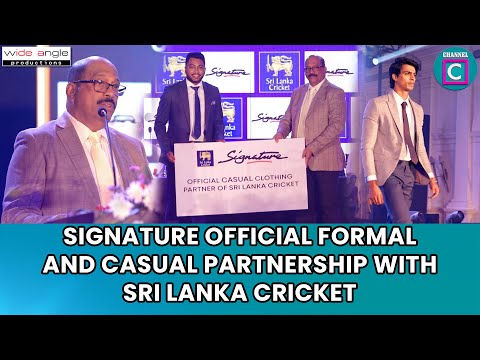 👕 🏏 SIGNATURE OFFICIAL FORMAL & CASUAL PARTNERSHIP WITH SRI LANKA CRICKET ..‼️