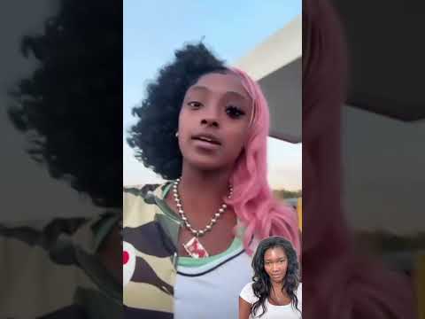 Half wig half low cut ⁉️ Hmmm #hairreactions