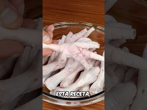 Patitas de Pollo tan deliciosas que las cocino casi todos los días 😱🤤 #shorts