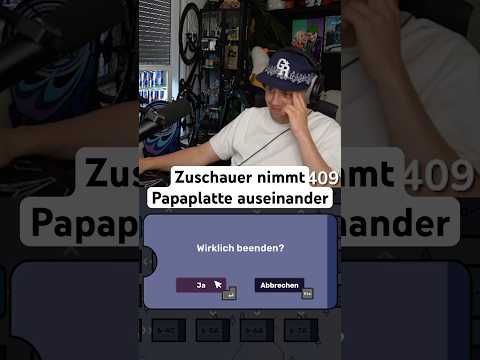 Papaplatte wird von Zuschauer auseinander genommen #papaplatte