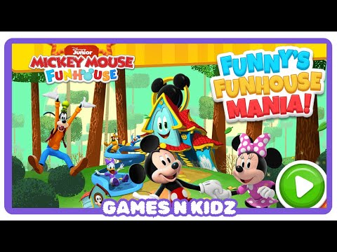 Mickey Mouse Clubhouse: Funny's Funhouse Mania! Mickey & Friends Disney Junior Video For Kids