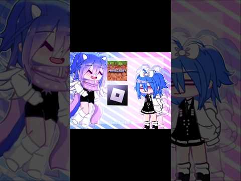 Old me VS New me #gacha #gachaclub #gachameme #gachaedit #shorts #gachalife2
