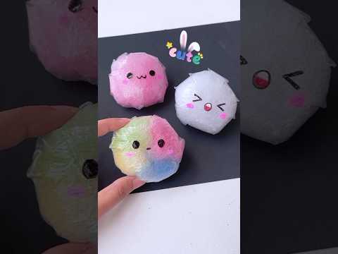 kawaii squishy 😍 #shorts #diy #tonniartandcraft #craft #love #art