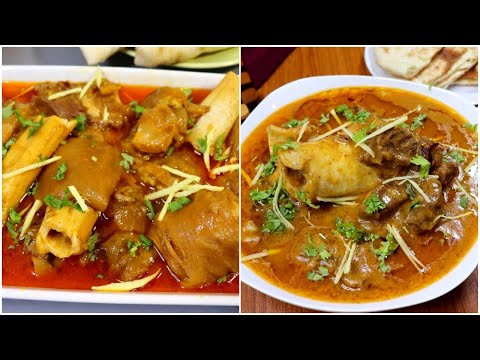 2 Most Famous Winter Special Dinner Recipes By Tasty Food With Maria | Nihari | Beef Paya