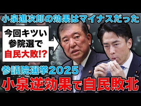 小泉進次郎効果がマイナスで自民党敗北の予感･･･安冨歩東京大学名誉教授。一月万冊