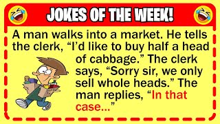 🤣 BEST [MATURE] JOKES OF THE WEEK! - Half a cabbage, quick thinking, and a... | Funny Dad Jokes