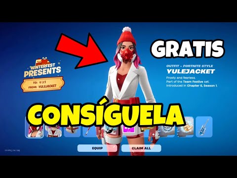 *GRATIS* COMO CONSEGUIR LAS SKINS DE FESTIVAL DE INVIERNO en FORTNITE! SKINS GRATIS WINTERFEST!