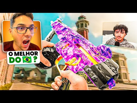 REAGI ao MELHOR JOGADOR de WARZONE DO BRASIL (Erickzin)