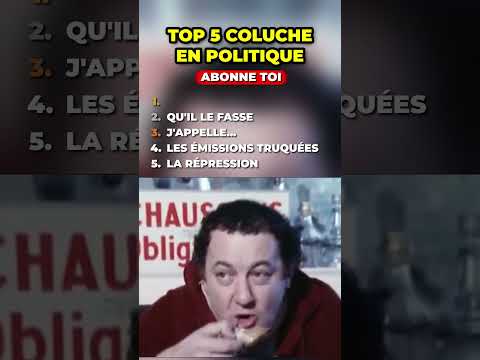 TOP 5 Coluche en politique
