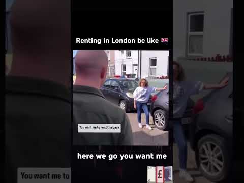 Renting apartment in London be like 😂 #comedyshorts #funny