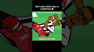 Isak to Liverpool? #football #isak #footballshorts