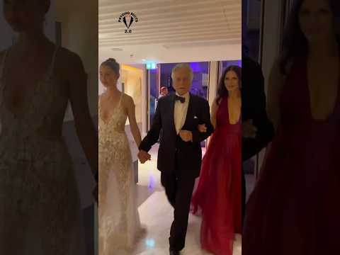 Michael Douglas With His Wife At Event #michaeldouglas