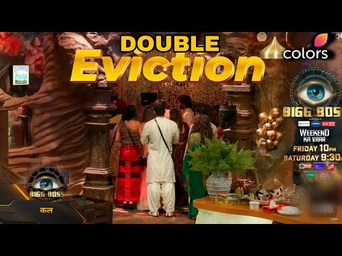 Bigg Boss 18 Promo 15 Nov Salman Announcess Double Eviction of these two Contestant Weekend ka vaar