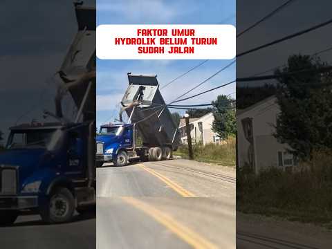 Hidrolik Nyangkut Listrik #automobile #hitachizaxisbelahjalan #excavator #bulldozerofficial #shorts