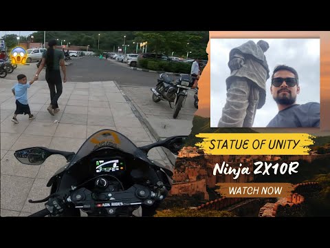 Statue Of Unity | Golden Quadrilateral Ride Cancelled 😞| #kawasaki #superbikeindia #statueofunity