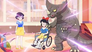 💗Mom only loves Snow！💔Belle is so pitiful...#cartoon #animation #funny #shortsvideo