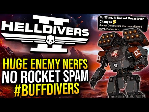 Helldivers 2 - Multiple Enemy Nerfs Coming, This Changes Everything!