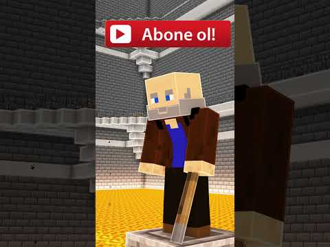 KEREM KOMİSER VE BABASI VS KÖTÜ MAFYA! 😱 - Minecraft #shorts