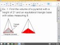 Pyramids and Cones Concepts