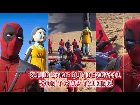 GTA V: Squid Game – Red Light, Green Light | Deadpool Won’t Stay Quiet!