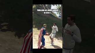 Trolling as Homelander in GTA 5 #gta5rp