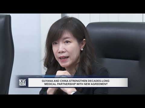 YouTube video thumbnail: Guyana AND China Strengthen Decades-Long Medical Partnership With NEW Agreement