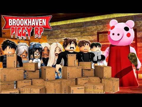 PIÉGÉS DANS UNE VILLE INFECTÉE PAR PIGGY ! 😱 (Brookhaven RP x Piggy Roblox) | SURVIVRE OU PÉRIR ?