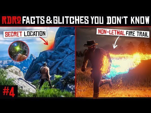 RDR2 Facts and Glitches You Don't Know #4 (From Speedrunners)