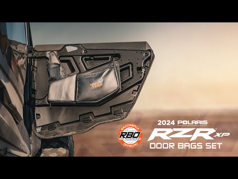 The 2024 Polaris RZR XP Door Bag Set - Razorback Offroad™