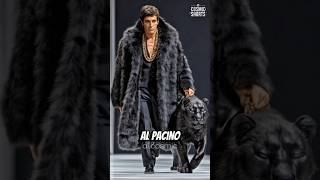 Movie Legends Walk the Runway in Style! #tonymontana #aicosmic #thenandnow