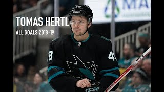 Tomas Hertl - All Goals 2018-19 (35)